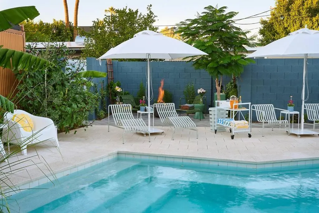 Apartment Lux Studio With Pool Hot Tub Cold Plunge Oasis -E Phoenix USA